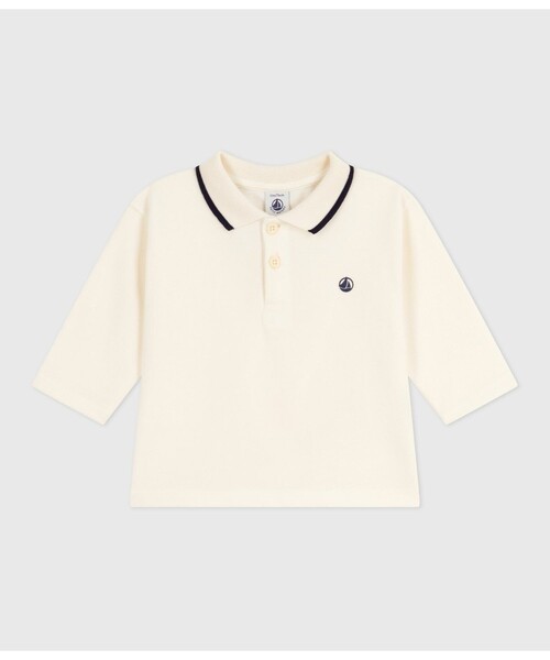 PETIT BATEAU（プチバトー） ポロシャツ 長袖ポロシャツ キッズ 子供服