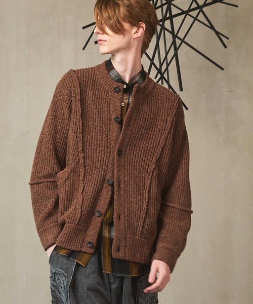 MAISON SPECIAL カーディガン 「UNISEX」3 colors Wool Nylon