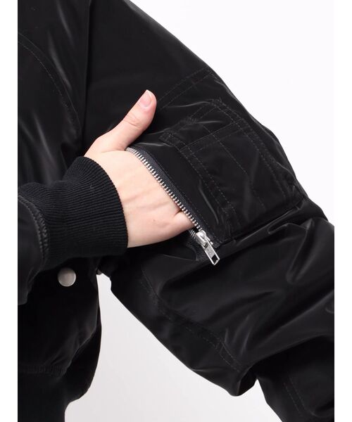 GYDA（ジェイダ） ブルゾン アウター VOLUME ECO FURベルトショート