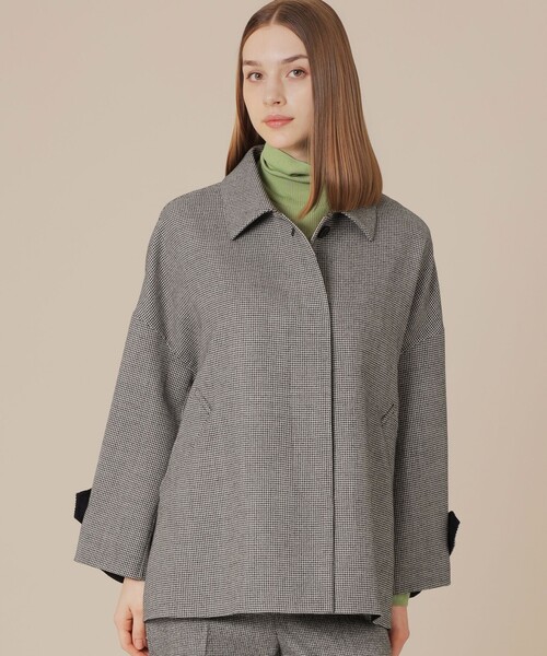 MACKINTOSH LONDON グレー ウール ピーコート Lサイズ マッキントッシュ MACKINTOSH ピーコート P-COAT メンズ HUMBIE PEA