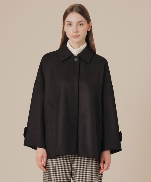 美品✨マッキントッシュロンドン Pコート 40 濃紺 ウール カシミヤ　日本製 MACKINTOSH LONDON（マッキントッシュ ロンドン） ピーコート pコート