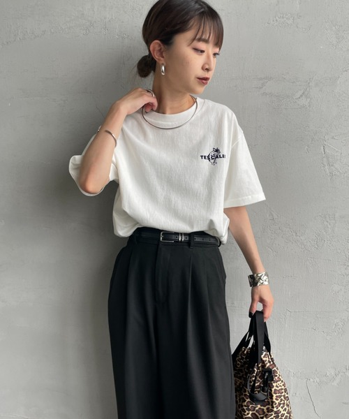 「The Endless Summer」 半袖Tシャツ L ネイビー レディース_画像3