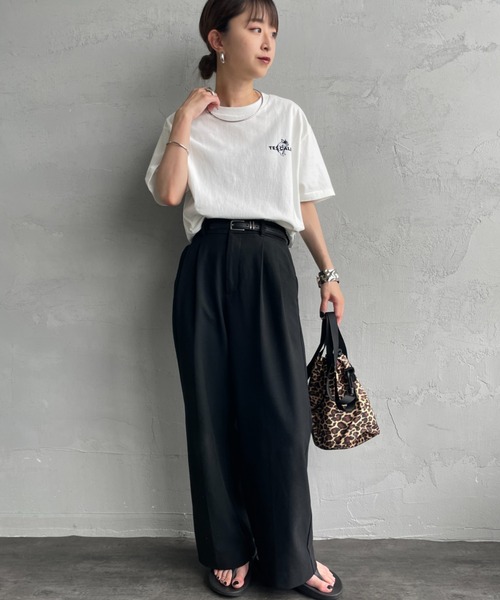 「The Endless Summer」 半袖Tシャツ L ネイビー レディース_画像7