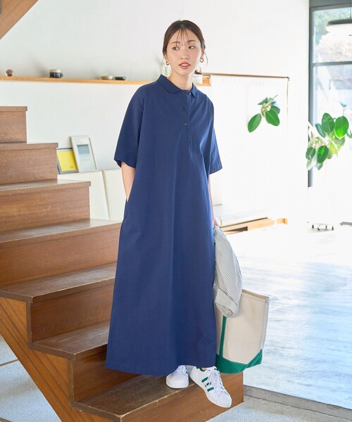 FREAK'S STORE（フリークスストア） 半袖ワンピース SMALL グレー