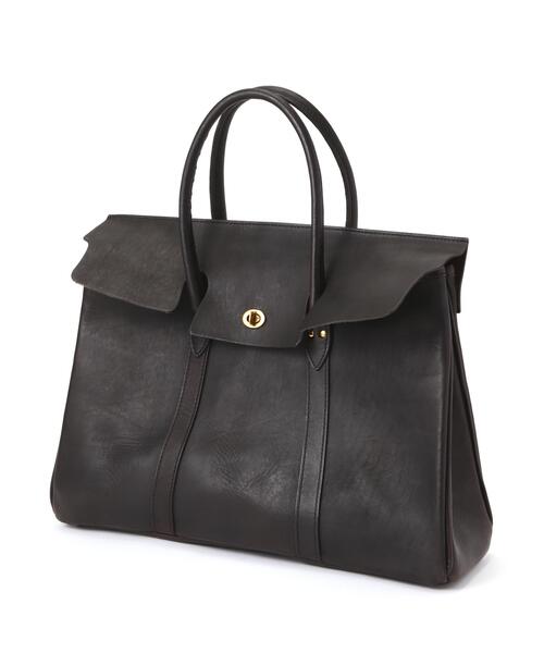 トートバッグ VASCO/ヴァスコ/LEATHER SADDLE TOTE BAG/レザー サドル トートバッグ メンズの画像