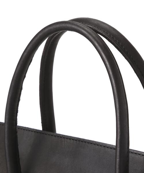 トートバッグ VASCO/ヴァスコ/LEATHER SADDLE TOTE BAG/レザー サドル トートバッグ メンズの画像