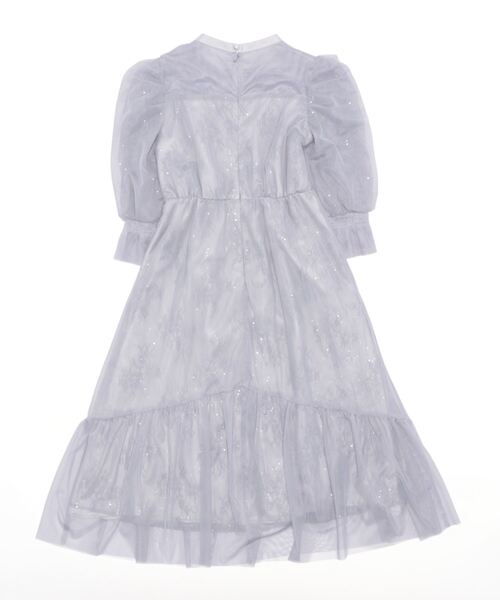 「niana」 7分袖ワンピース M ブラック レディース_画像2