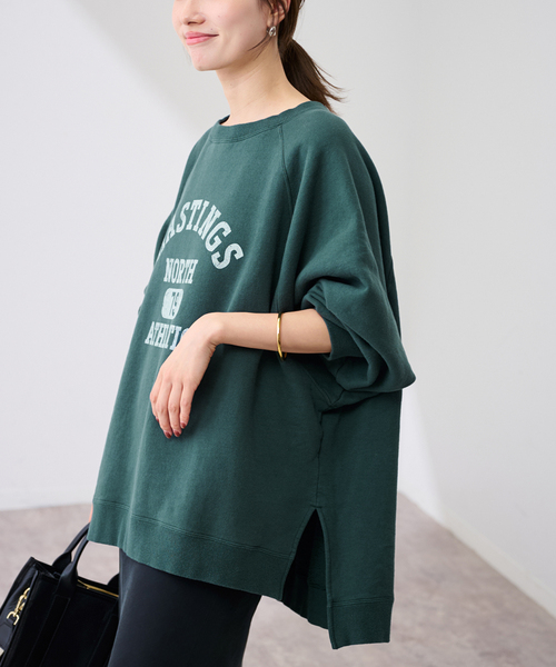 FRAMeWORK（フレームワーク） トレーナー スウェット ラグランポンチョ