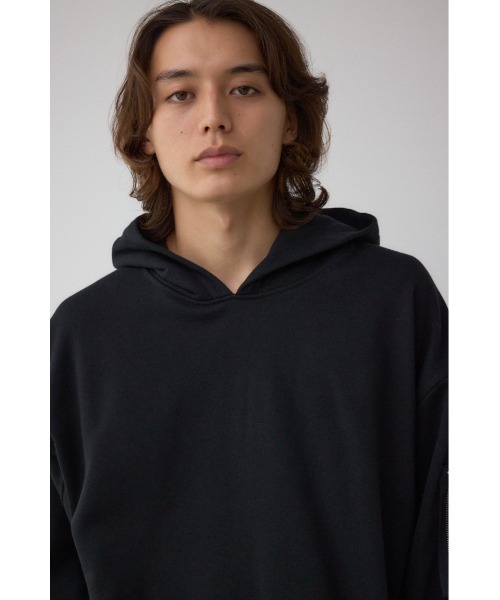 BLACK BY MOUSSYブラックバイマウジーblkbyパーカーROKU BLACK BY MOUSSY（ブラックバイマウジー）2020 SPRING-SUMMER LOOKを