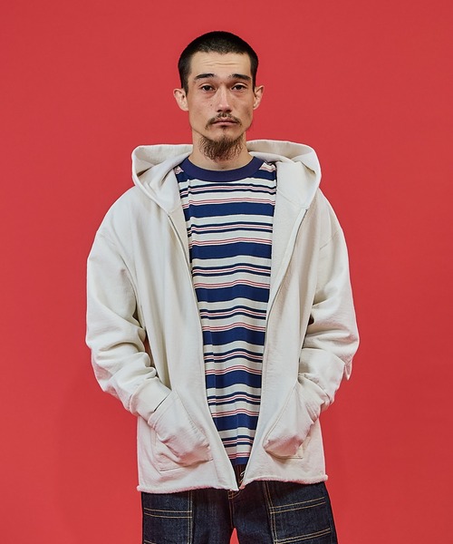 【新品・未使用】ワラワラスポーツ ジップパーカー 13oz 定価2万円 M ww13fzh_top900.jpg