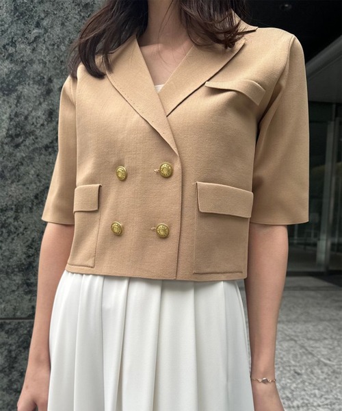 anuans（アニュアンス） テーラードジャケット FREE ベージュ