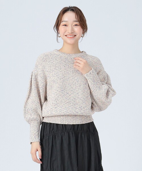 beams japan ニット レディース BEAMS HEART（ビームス ハート） ニット セーター カラフル糸 ニット