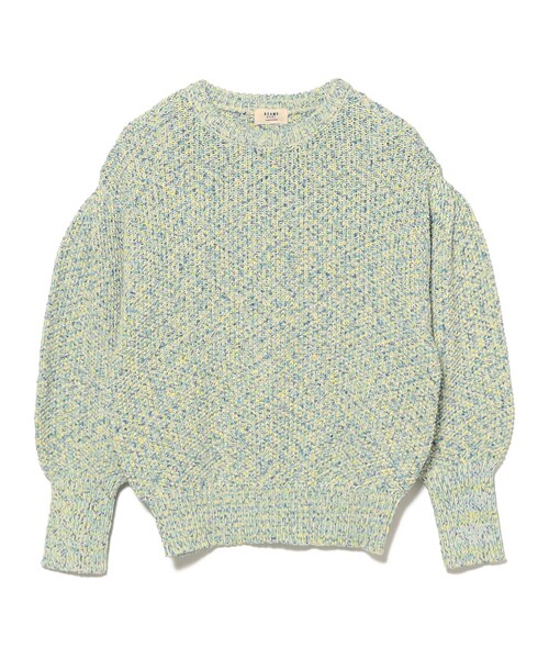 【BEAMS HERAT】ビームスハート セーター ニット マルチカラーニット 長袖 BEAMS HEART（ビームス ハート） ニット セーター カラフル糸 ニット