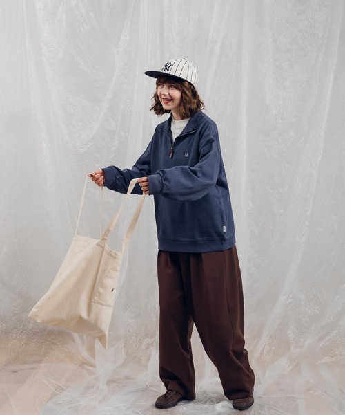 「MUHET」 スウェットカットソー X-LARGE ブラック レディース_画像4