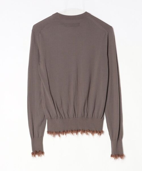 「BLAMINK」 長袖ニット 36 ブラウン レディース_画像2