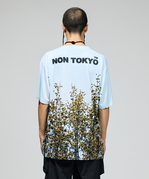 「NON TOKYO」 半袖Tシャツ 1 グリーン レディース_画像6