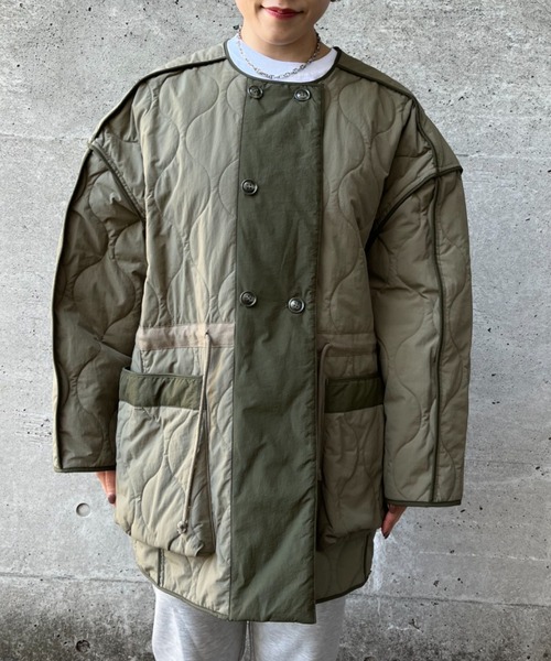 「CIAOPANIC」 「cpscamp」ノーカラーコート FREE アイボリー レディース_画像2