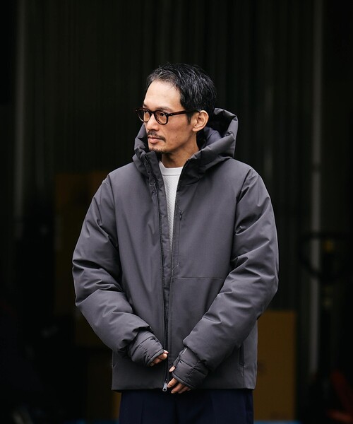 SHIPS（シップス） ダウンジャケット LARGE ブラック メンズ