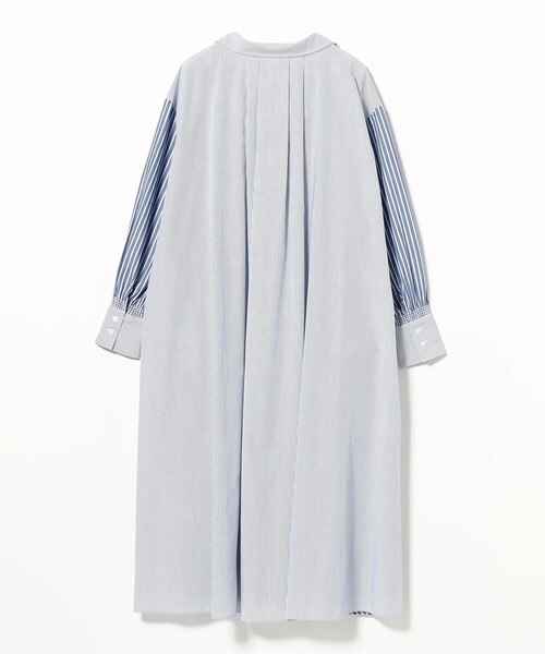 ミーです♡美品♡BEAMS BOYシャツ&amp;未使用タグ付PLSTニットワンピ B:MING by BEAMS（ビーミング by ビームス）ニットベスト × ワンピース