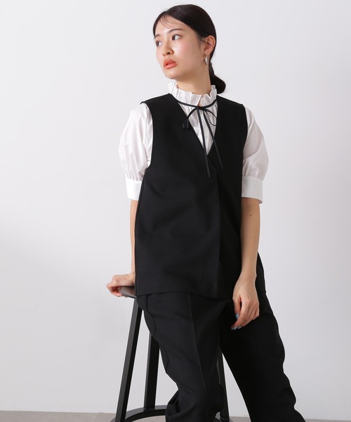 「N.（N. Natural Beauty Basic）」 セットアップ MEDIUM ブラック レディース_画像2