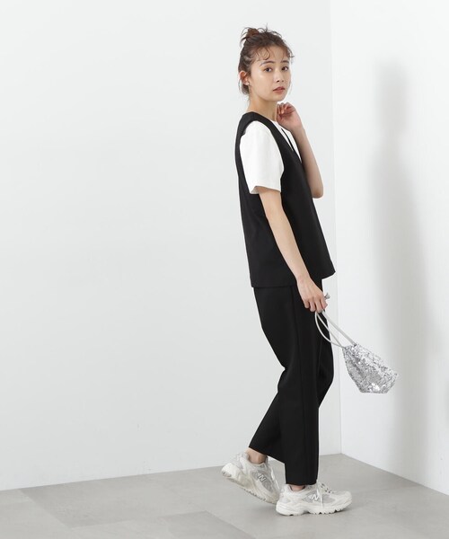 「N.（N. Natural Beauty Basic）」 セットアップ MEDIUM ブラック レディース_画像8