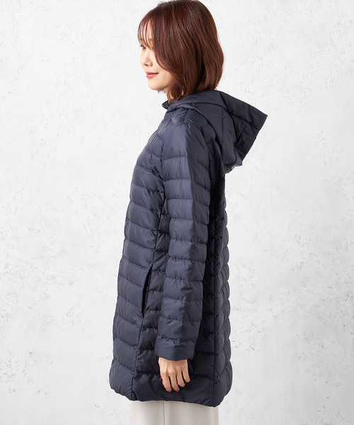 【新品タグ付き】アルファキュービック　ダウン90％　9号　女優襟　ダウンコート 新品タグ付き】アルファキュービック ダウン90％ 9号 女優襟 ダウン