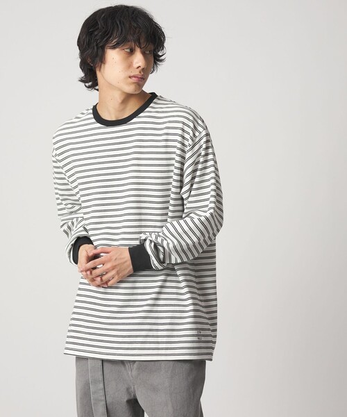 CITEN（シテン） tシャツ 「CITEN」リップルボーダーロングスリーブ