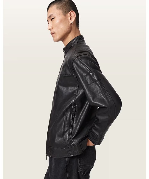 コート ジャケット FELIX LTHR RACER JKT メンズの画像