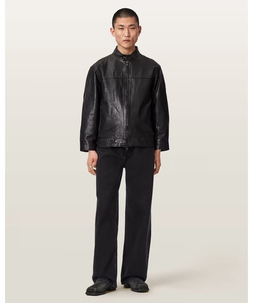 ALLSAINTS（オールセインツ） コート ジャケット FELIX LTHR RACER JKT
