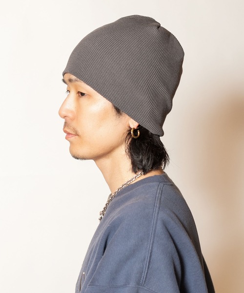 CA4LA ニット帽　グレー VICTIM × CA4LA [ヴィクティム×カシラ] BASIC KNIT CAP＜ベーシック