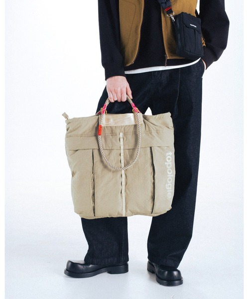 バッグ topologie helmet bag Topologie x Universal Works Black UW Tech Helmet Bag