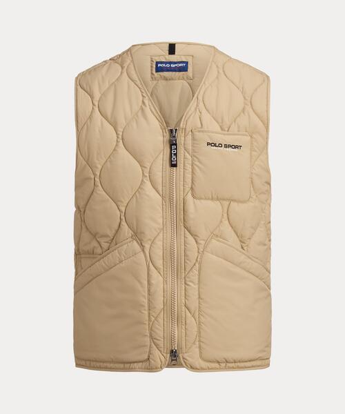 ベスト ジレ Polo Sport キルテッド ベスト メンズ レディースの画像