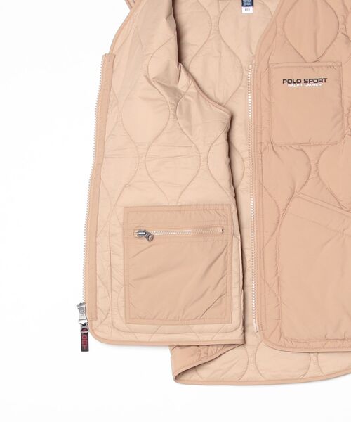 ベスト ジレ Polo Sport キルテッド ベスト メンズ レディースの画像