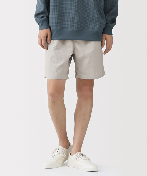 無印良品（MUJI） パンツ 紳士 撥水ナイロンポケッタブルショート