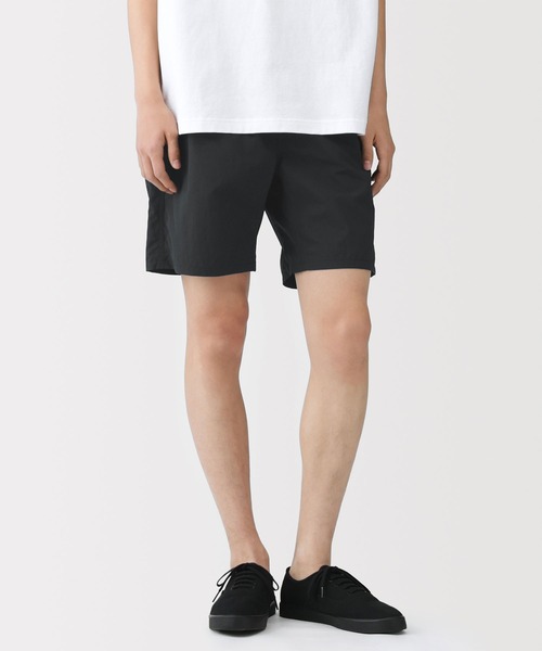 無印良品（MUJI） パンツ 紳士 撥水ナイロンポケッタブルショート