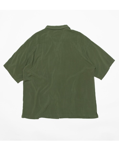 「KiU」 半袖シャツ LARGE ベージュ系その他 メンズ_画像2