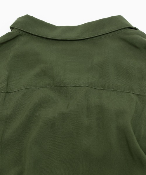 「KiU」 半袖シャツ LARGE ベージュ系その他 メンズ_画像7