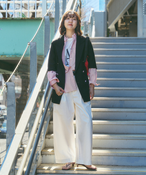 フレームワーク　ロングシャツ FRAMeWORK（フレームワーク） ブラウス シャツ コットンロングシャツ