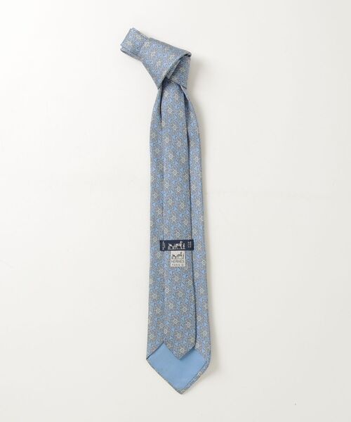 【新品未開封】HERMES ネクタイ メンズ　ブルー HERMES（エルメス） ネクタイ - ブルー メンズ : ZOZOTOWN Yahoo!店