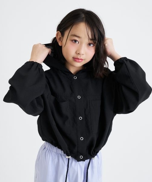 のんちゃんママ★新品 ピンクラテ★短丈スポーツブルゾン 160 PINK-latte（ピンクラテ） uvカット ブルゾン アウター 「UV・接触冷感
