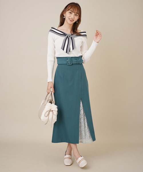 「31 Sons de mode」 長袖ニット 36 ブラック レディース_画像3