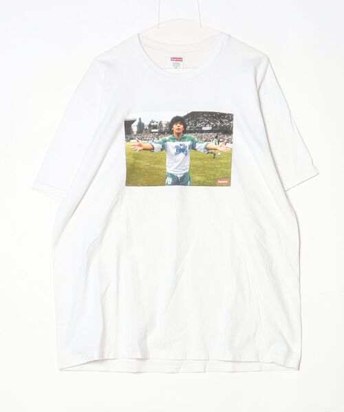 タ*シ様 【美品】Supreme 半袖コットンシャツ　白　XXL Supreme（シュプリーム） 半袖Tシャツ X-LARGE ホワイト メンズ