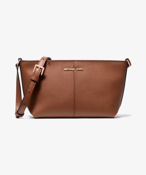 MICHAEL KORS ショルダーバッグ ブラウン Michael Kors Nicole Small Signature Brown / Merlot /Gold Crossbody