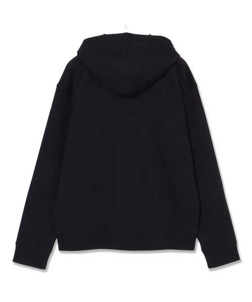 DWD フルジップフード付きパーカー 黒 GUESS（ゲス） パーカー DAVIS Zip Hoodie パーカー ジップアップ ロゴ