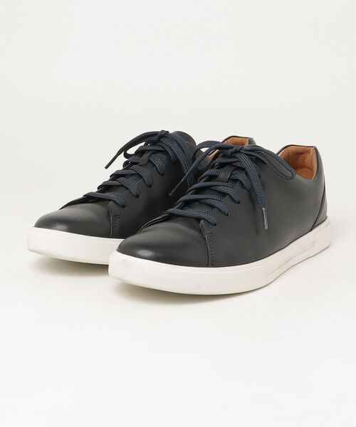 Clarks（クラークス） ローカットスニーカー 9 ネイビー メンズ 