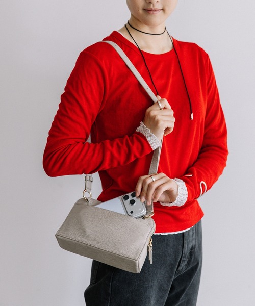 Beau're（ヴュレ） ショルダーバッグ バッグ BEAURE レザー マルチ