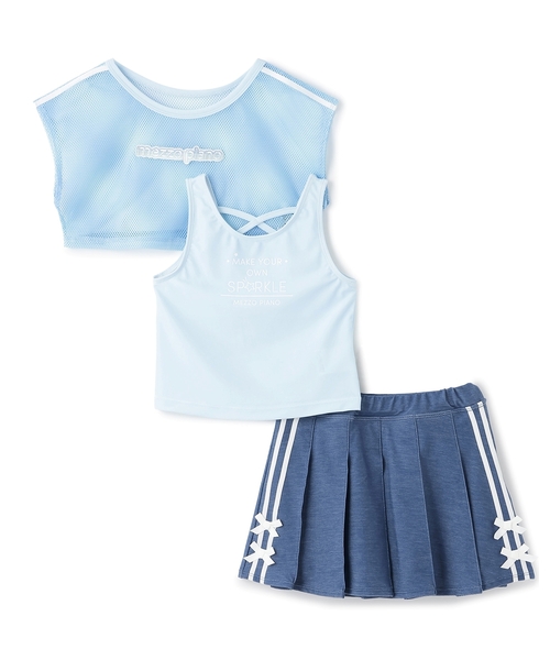 mezzo piano、サイズ130cm、夏服+水着セット mezzo piano 水着 「SWIM