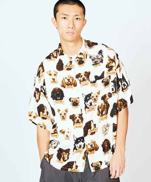 SUNNY SPORTS（サニースポーツ） シャツ 半袖 PRINTED BOX SHIRT