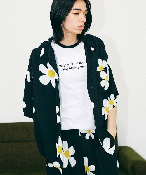 SUNNY SPORTS（サニースポーツ） シャツ 半袖 PRINTED BOX SHIRT