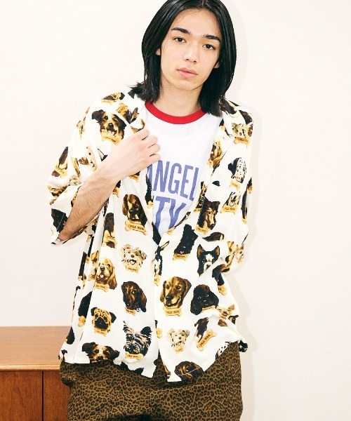 SUNNY SPORTS（サニースポーツ） シャツ 半袖 PRINTED BOX SHIRT